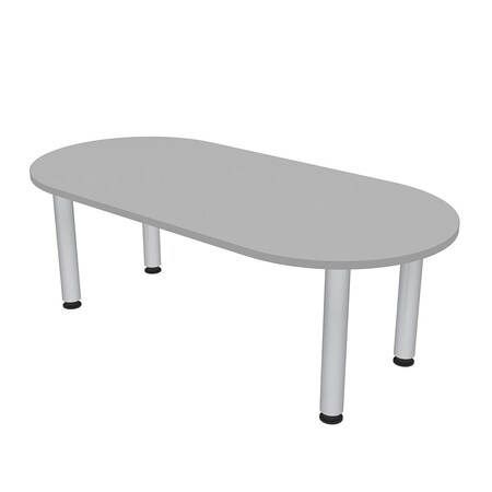 Skutchi Designs 33.5 in W, 69.5 in L, 29 in H, Engineered Wood Top, Grey HAR-RAC-34X70-PT-01